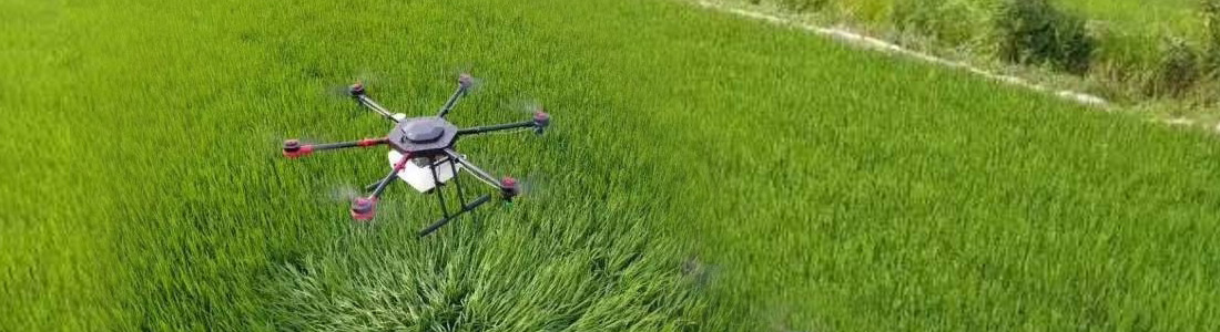 Detalles gráficos del montaje del dron fitosanitario